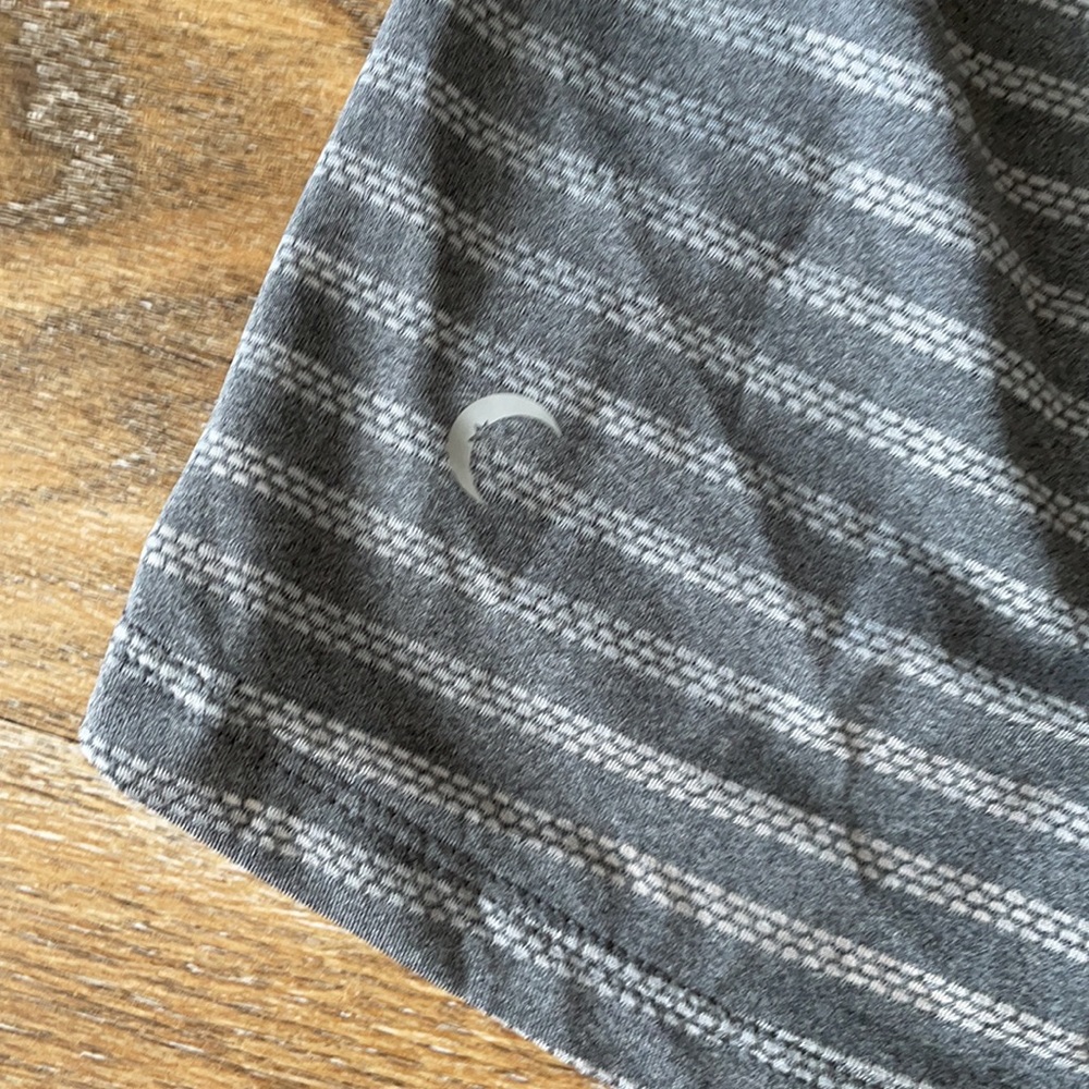 Zyia Nimbus Gray Tank With Mesh Split Back - image 5